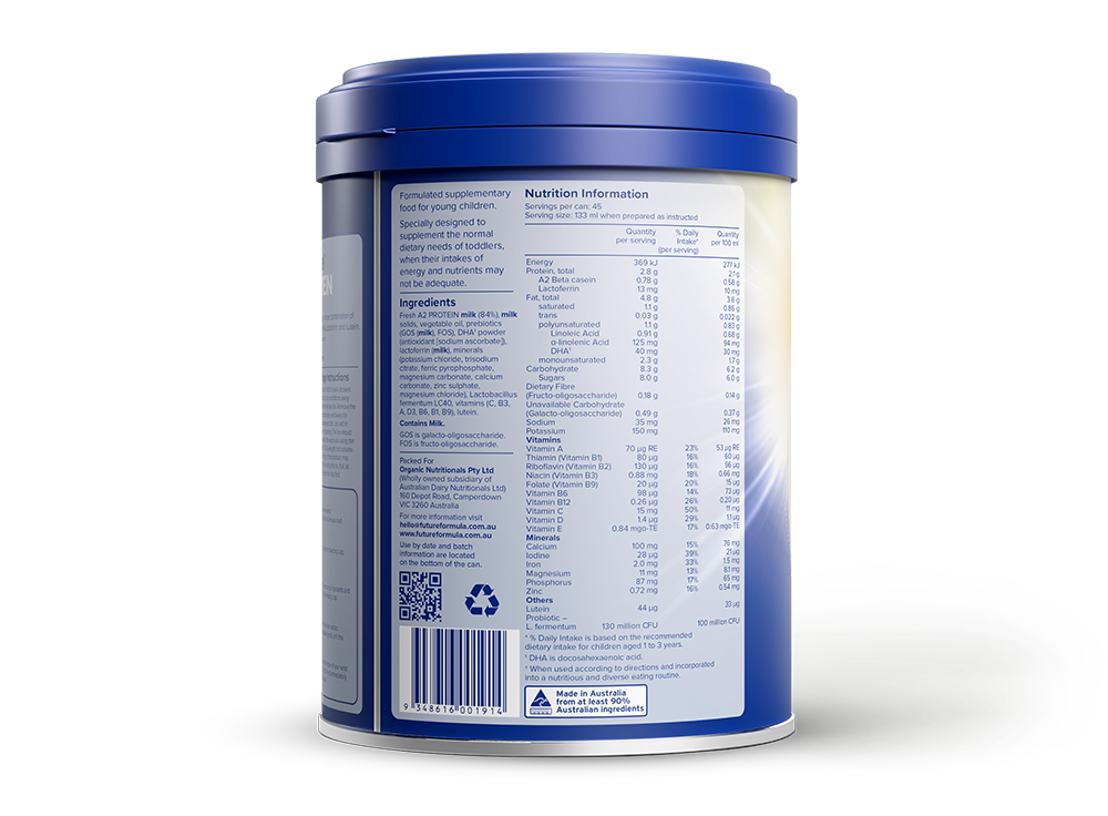 Future A2 Protein Toddler Formula Stage 3
