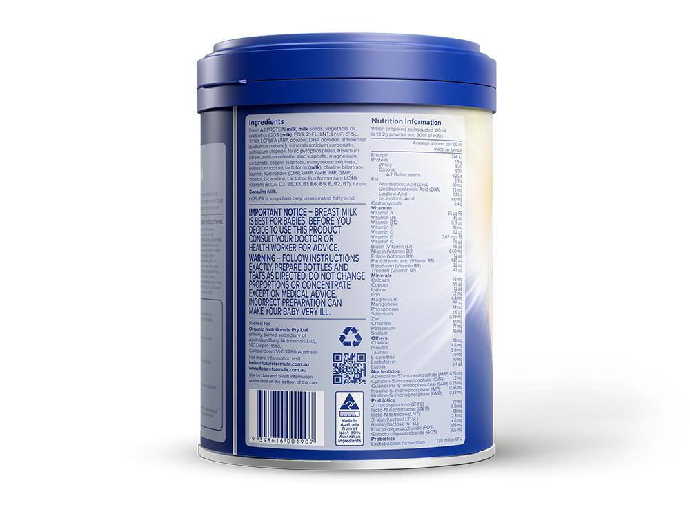 Future A2 Protein Follow-On Formula Stage 2